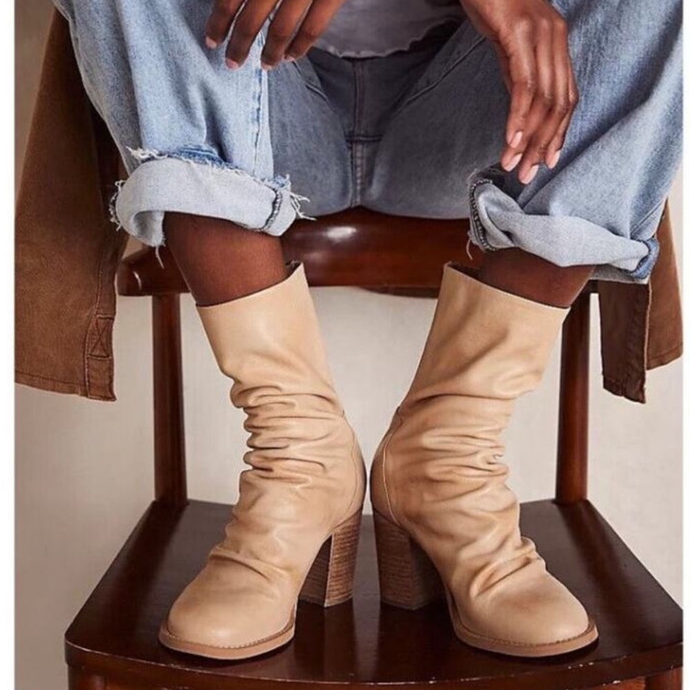 Free People Camel Heeled Boots for Women